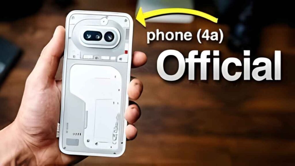 Nothing Phone 4a 2026 Revealed